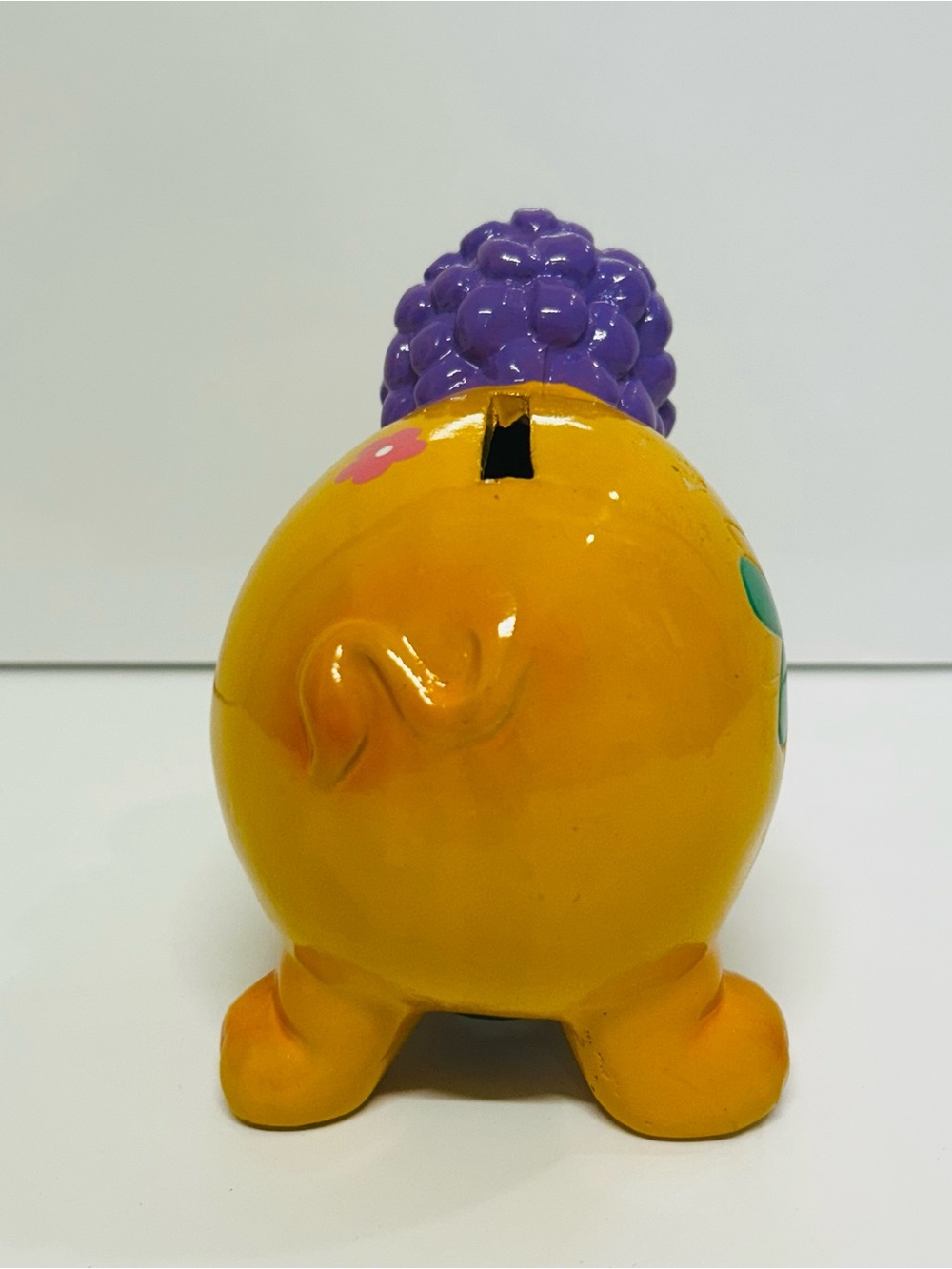 Vintage Cheerful Lion Coin Piggy Bank - Picture 3 of 6